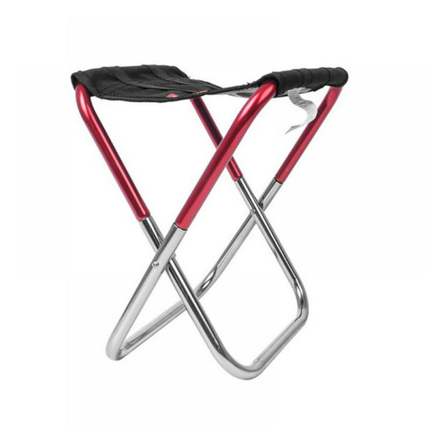 Beach Backpacking Xcellent Global Mini Portable Aluminum Alloy Folding Stool for Camping Hiking Fishing Travel 
